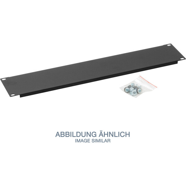 Triton RAB-ZP-X01-A1 19" Blindplatte 1HE, schwarz