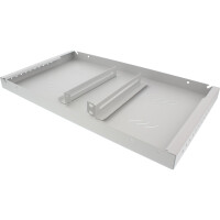 Triton RAC-UP-450-A4 19" shelf 1U, 450mm, 80kg, grey