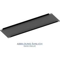 Triton RAB-ZP-X06-A1 19" Blindplatte 6HE, schwarz