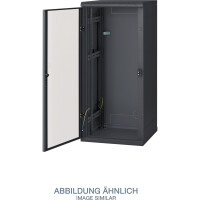 Triton RMA-37-A66-BAX-A1 19" Netzwerkschrank 37HE, 600x600mm, Glastür, schwarz