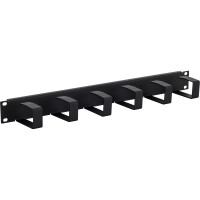 Triton RAB-VP-X21-A1 19" Cable management panel 1U, 6 metal brackets 40x70mm