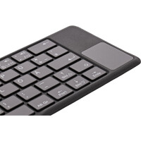 InLine® faltbare Bluetooth Tastatur "BT-Pocket", für bis zu 3 Bluetooth-Geräte