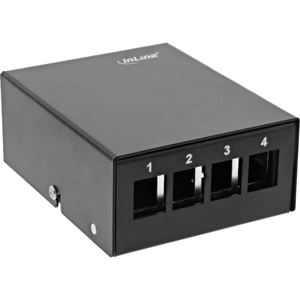 InLine® Desktop Consolidation Point Box 4x Keystone...