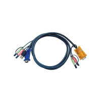 ATEN 2L-5303U KVM cable set, VGA, UAB, Audio, 3m