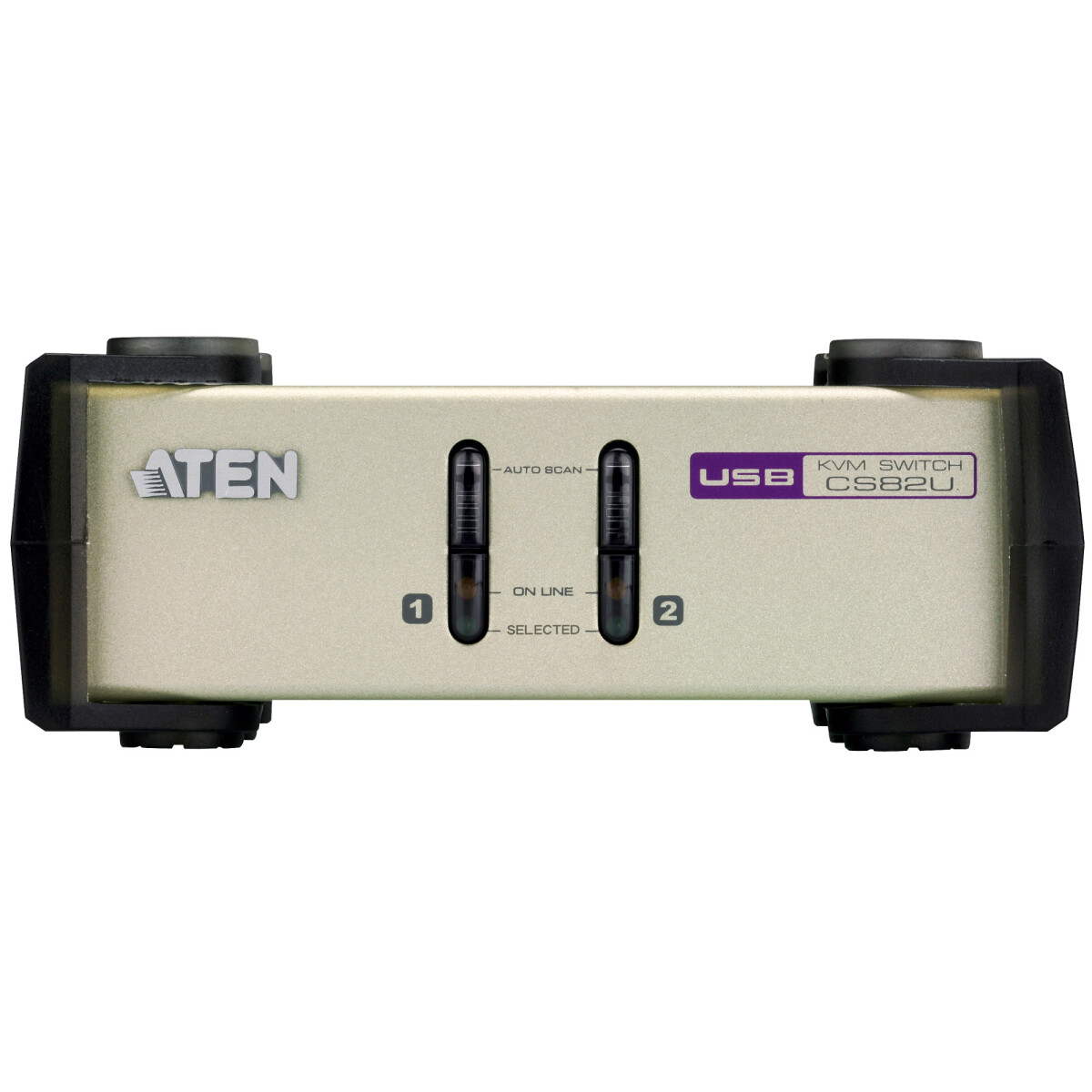 ATEN CS82U KVM-Switch 2-fach, PS/2 oder USB