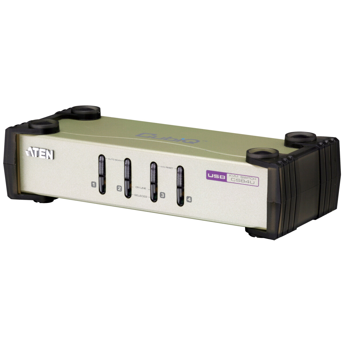 KVM Switch, ATEN, 4-port, CS84U, PS/2 or USB