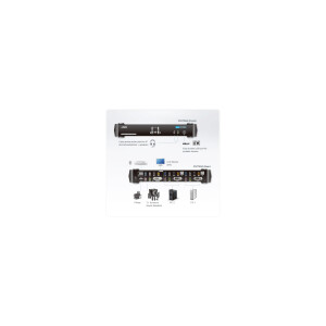 ATEN CS1782A CubiQ KVMP-Switch 2-fach, DVI, USB 2.0, Audio 7.1