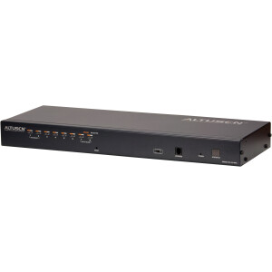 ATEN KH1508A 8-Port Cat.5 KVM-Switch mit Daisy-Chain-Port, 19", 1HE