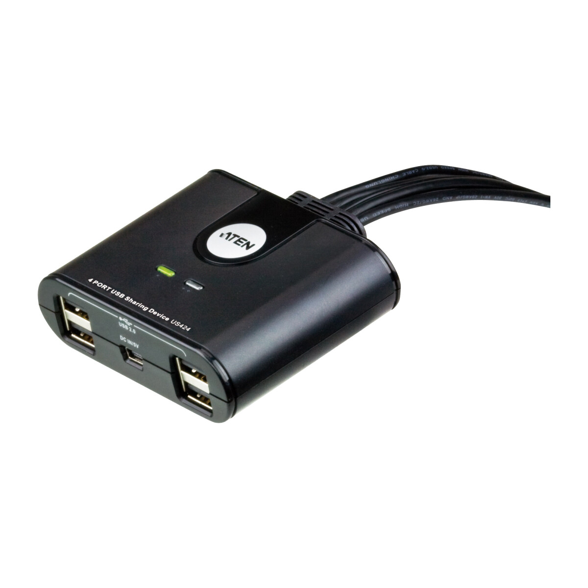 ATEN US424 USB 2.0 Data Switch, 4x USB 2.0 device to 4 PC