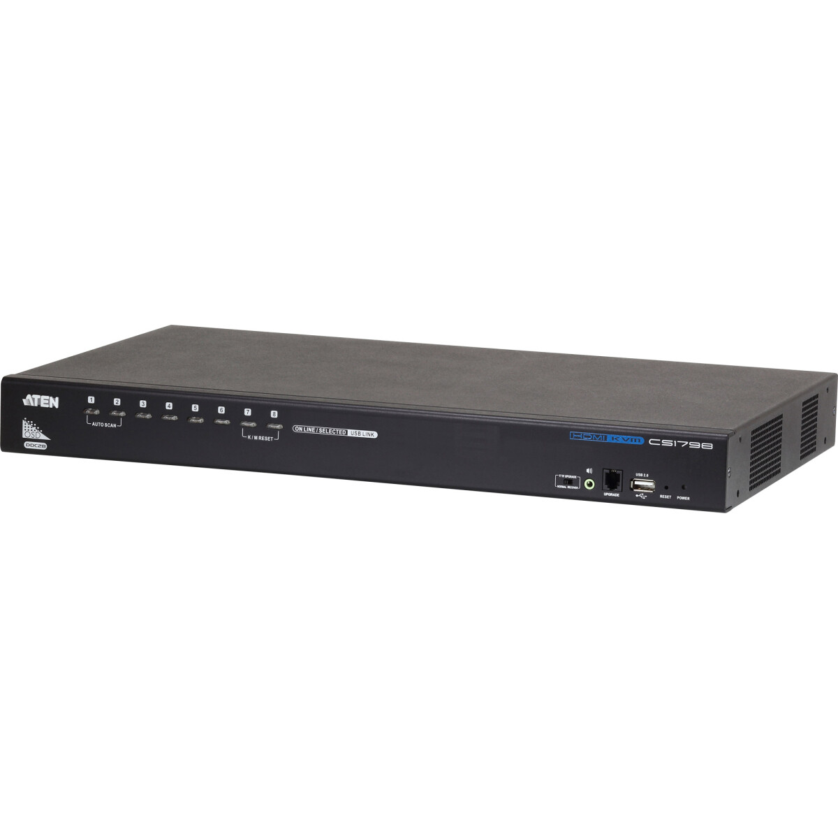 ATEN CS1798 KVMP-Switch 8-fach, HDMI, USB 2.0, Audio,...