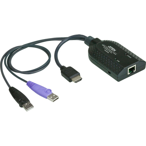 ATEN KA7168 KVM adapter, CPU module, HDMI, USB, LAN