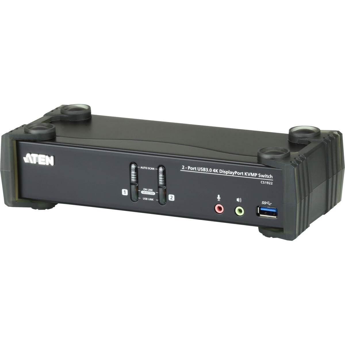 ATEN CS1922 KVMP-Switch 2-port, DisplayPort, USB 3.0,...