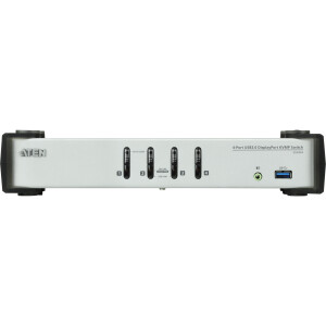 ATEN CS1914 4-Port USB 3.0 DisplayPort KVMP Switch, UHD