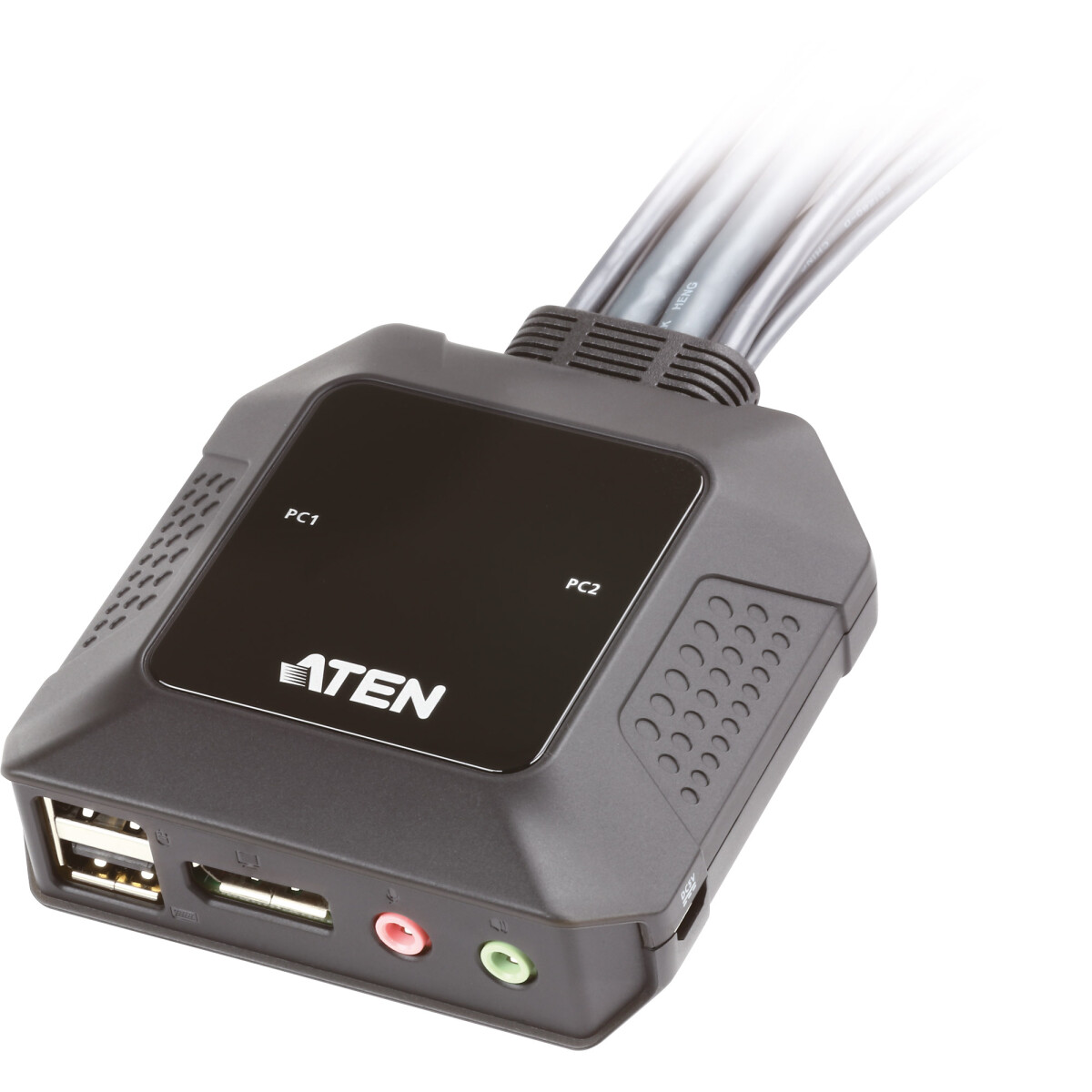 ATEN CS22DP Kabel KVM-Switch, 2-fach DisplayPort USB...