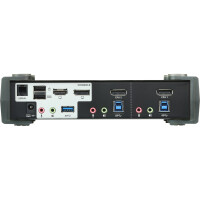 ATEN CS1922M KVMP-Switch 2-fach, DisplayPort mit MST, USB 3.0, 4K