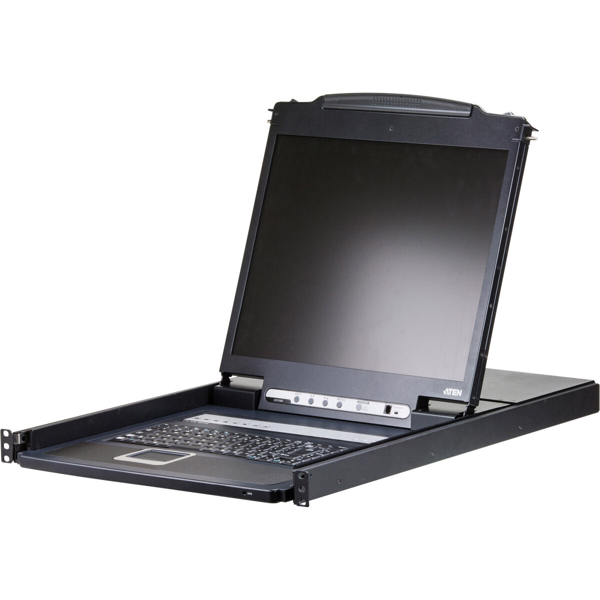 ATEN CL1308N DE KVM switch 8-port, 19" LCD console...