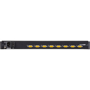 ATEN CL1308N DE KVM-Switch 8-Port, 19"-LCD-Konsole (PS/2-USB, VGA) DE-Layout