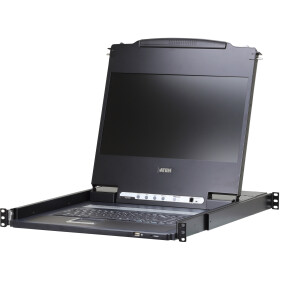 ATEN CL6700MW DE Single Rail 17,3"-LCD Konsole (USB,...