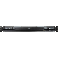 ATEN CL6700MW DE Single Rail 17,3"-LCD Konsole (USB, HDMI / DVI / VGA) DE-Layout