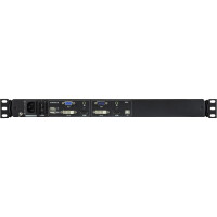 ATEN CL6700MW DE Single Rail 17,3"-LCD Konsole (USB, HDMI / DVI / VGA) DE-Layout