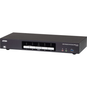 ATEN CS1944DP KVMP-Switch 4-fach, DisplayPort für 2 Displays 4K, USB 3.0, Audio