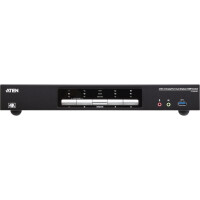 ATEN CS1944DP KVMP-Switch 4-fach, DisplayPort für 2 Displays 4K, USB 3.0, Audio