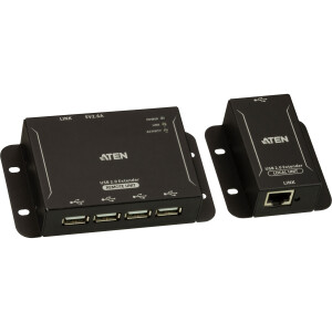 ATEN UCE3250, USB Verlängerung 4-Port, USB 2.0 Cat.5 Extender (bis zu 50m)