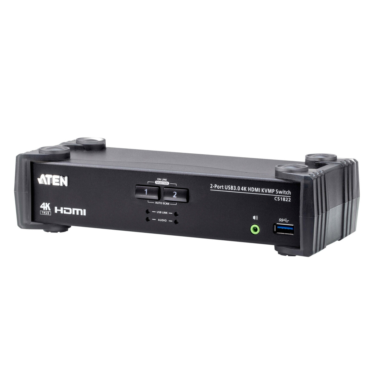 ATEN CS1822 KVMP-Switch 2-fach, 4K HDMI, USB 3.0, Audio