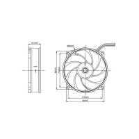 Titan TFD-9525H12ZP/KU(RB) Lüfter 95x95x25mm KUKRI-Serie mit PWM