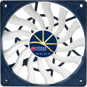 Titan TFD-12015H12ZP/KE(RB) Lüfter 120x120x15mm Extreme Silent Fan, PWM