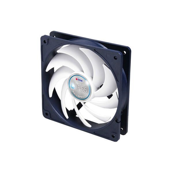 Titan TFD-12025H12B/KW(RB) Fan dust- and waterproof IP55 120x120x25mm