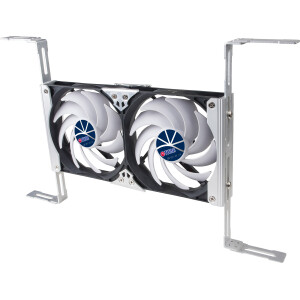 Titan TTC-SC09TZ (A), mobile fan, 2x 92x92x25mm