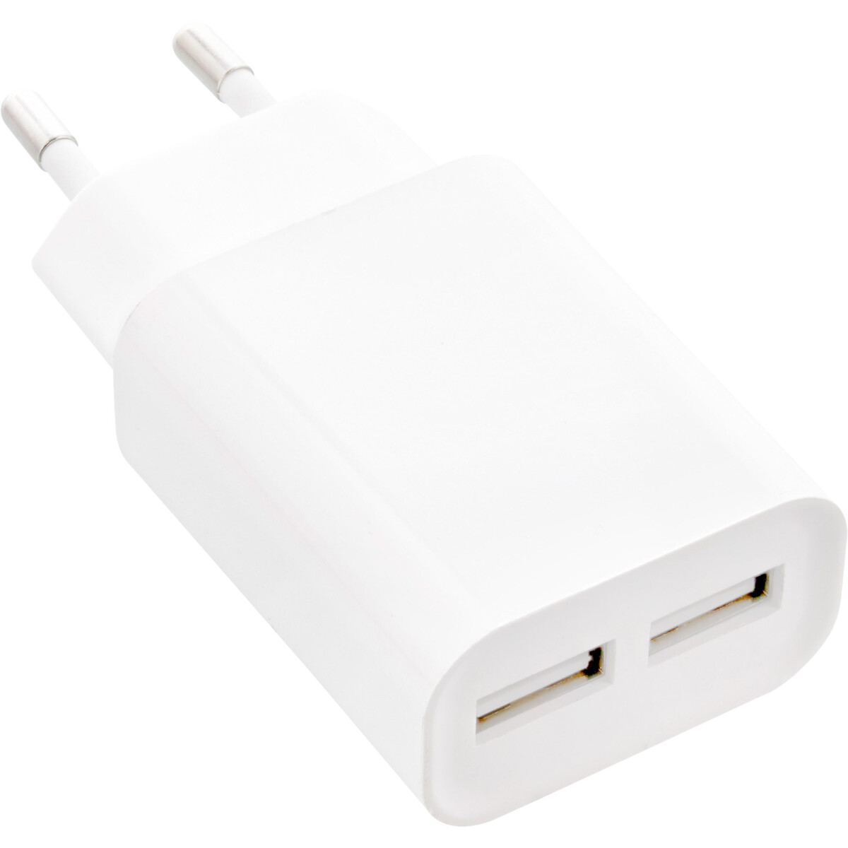 InLine® USB Power Adapter DUO, 2 Port 100-240VAC to...