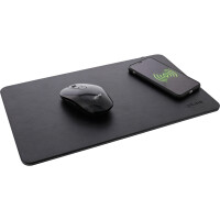 InLine® Maus-Pad, Wireless Charging, 370x225x7mm, schwarz