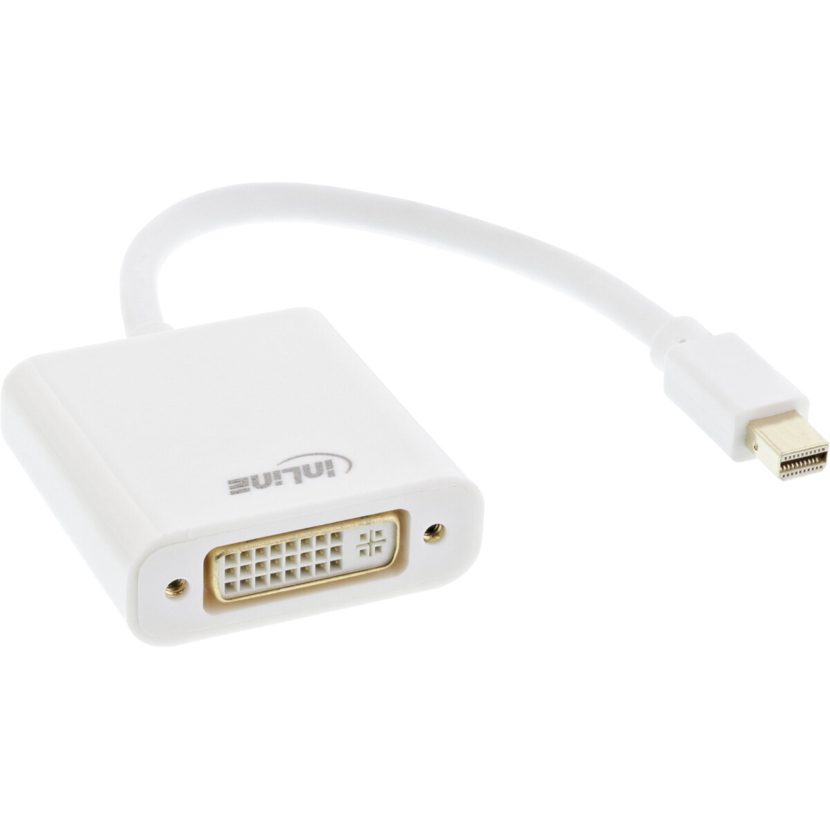 InLine® Mini DisplayPort male / DVI-D 24+1 Adapter...