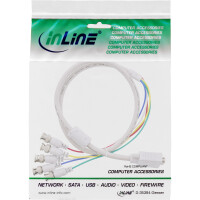 InLine® VGA BNC Cable 5x BNC / 15HD male 3m