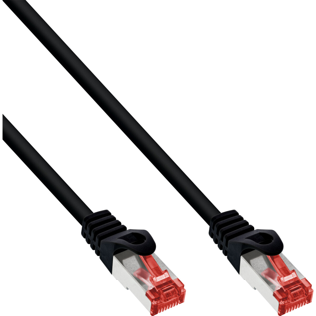 25pcs. pack Bulk-Pack InLine® Patch Cable S/FTP PiMF...