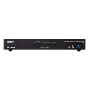 ATEN CS1844 KVMP-Switch 4-fach, 4K HDMI, Dual Display, USB 3.0, Audio