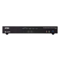 ATEN CS1844 KVMP-Switch 4-fach, 4K HDMI, Dual Display, USB 3.0, Audio