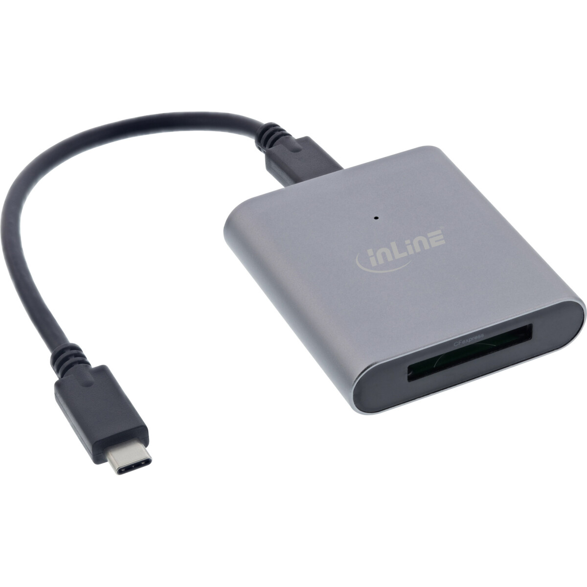 InLine® Card reader USB 3.2 USB-C or USB-A, for...