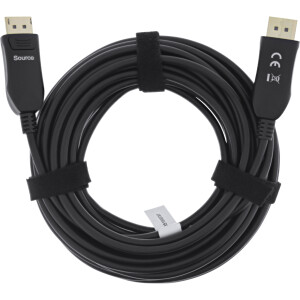 InLine® DisplayPort 1.4 AOC Cable, 8K4K, black, 25m