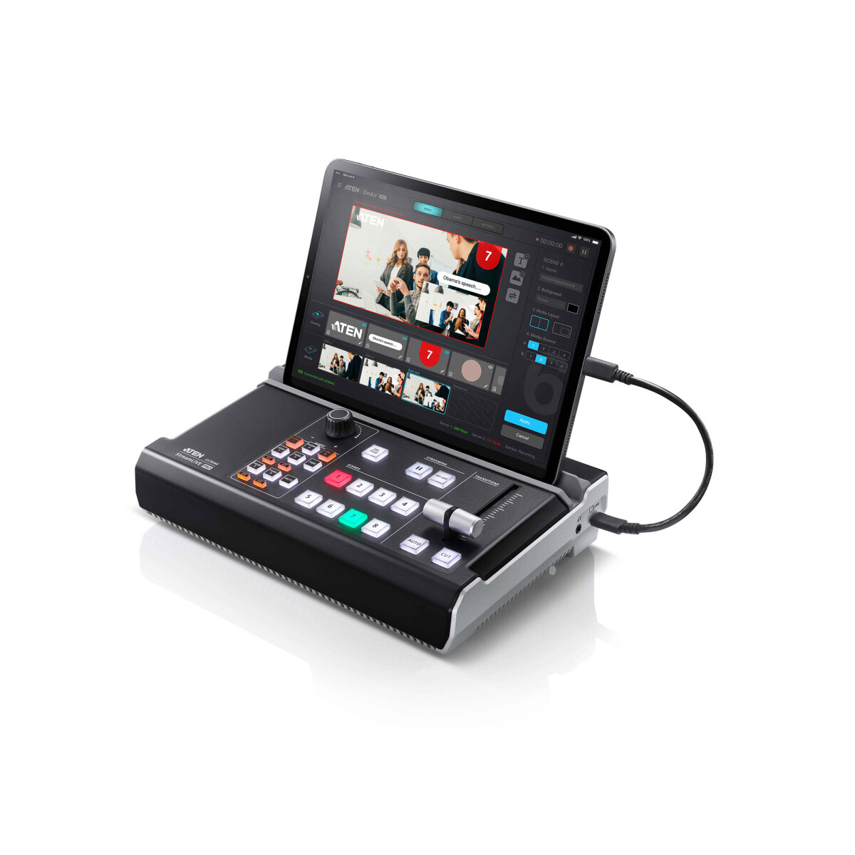 ATEN UC9040 StreamLIVE PRO All-in-One Mehrkanal AV-Mixer