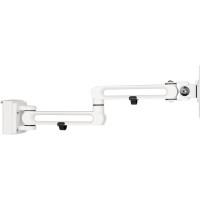 InLine® Slatwall monitor bracket long, white