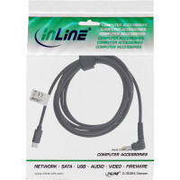 InLine® USB-C zu BenQ/ASUS Notebook (rund/klein) Ladekabel, 2m