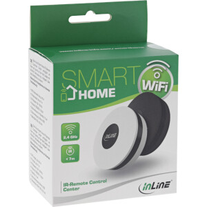 InLine® SmartHome IR Remote Control Center weiß