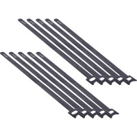 InLine® Cable tie Straps hook-and-loop fastener 290x12mm 10 pcs. black