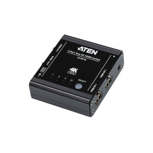 ATEN VS381B Video Switch, 3-Port True 4K HDMI Switch