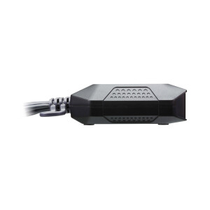 ATEN CS22H KVM-Switch 2-fach, HDMI 4K, USB, Audio, integrierte Kabel