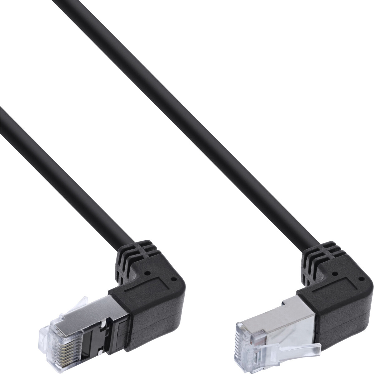 InLine® Patch cable up/down angled, S/FTP (PiMf),...