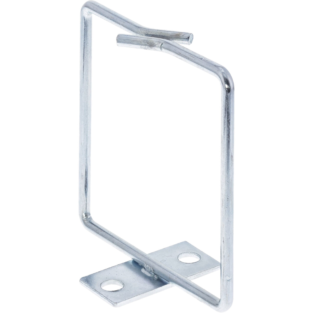 InLine® Cable bracket, metal, galvanised, 80x80mm